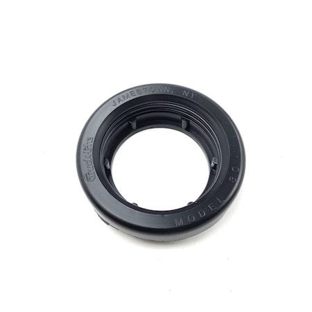 Truck-Lite Open Back, Black PVC, Grommet for 30 Series and 2 in. Lights, Round 30700-3